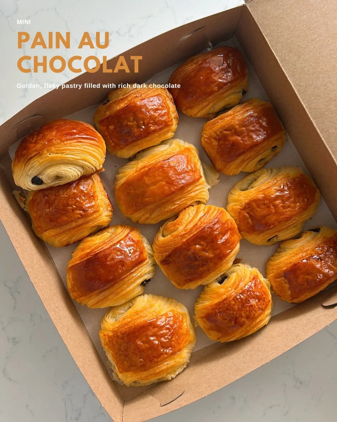 Mini Pain au Chocolat by Danias Dough